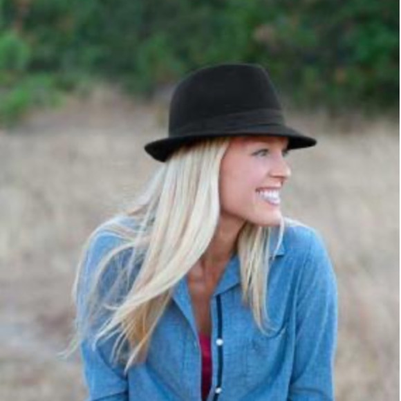 Sunday Afternoon Black Wool Trilby Hat - Picture 1 of 11